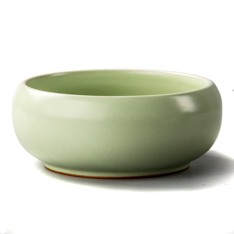 Ru печи для мытья чая большая емкость ручка чаша зеркальная чашка кухонная посуда