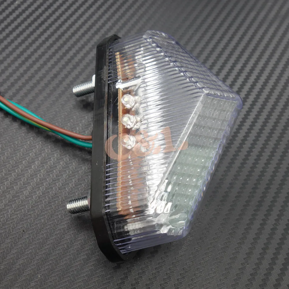 Универсальный светодиодный задний тормоз для мотоцикла стоп сигнал подсветка