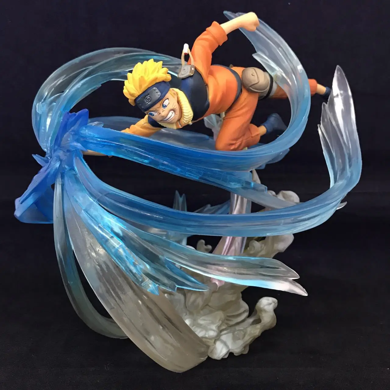 Аниме Наруто фигурку Саске vs Uzumaki naruto Rasengan сцены украшения ПВХ Коллекционная