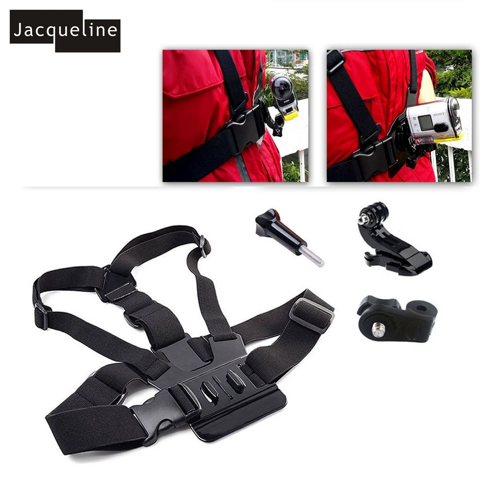 Набор аксессуаров Jacqueline для Go pro крепление Hero 6 5 4 3 + SJCAM SJ4000 SJ5000 EKEN H9R H9 H8 |