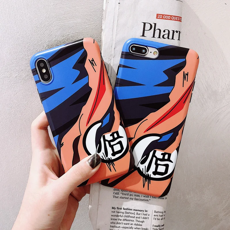 Мягкий силиконовый чехол для iphone 11 pro max Dragon Ball Super Son Goku 6 6S 7 8 plus 10 X XR XS MAX Balloon stent |