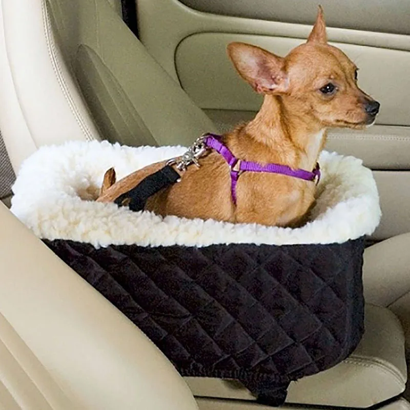 

Pet Dog Travel Carrier Seat Nonslip Quilted Pet Car Carrier Carrying Dog Bags Small Dogs Outdoor Car Travel Accessories PB713