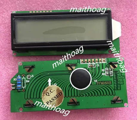 Модуль ЖК-панели с 10 цифрами TN HT1621 Drive IC 5 0 V подсветка | Электронные компоненты и