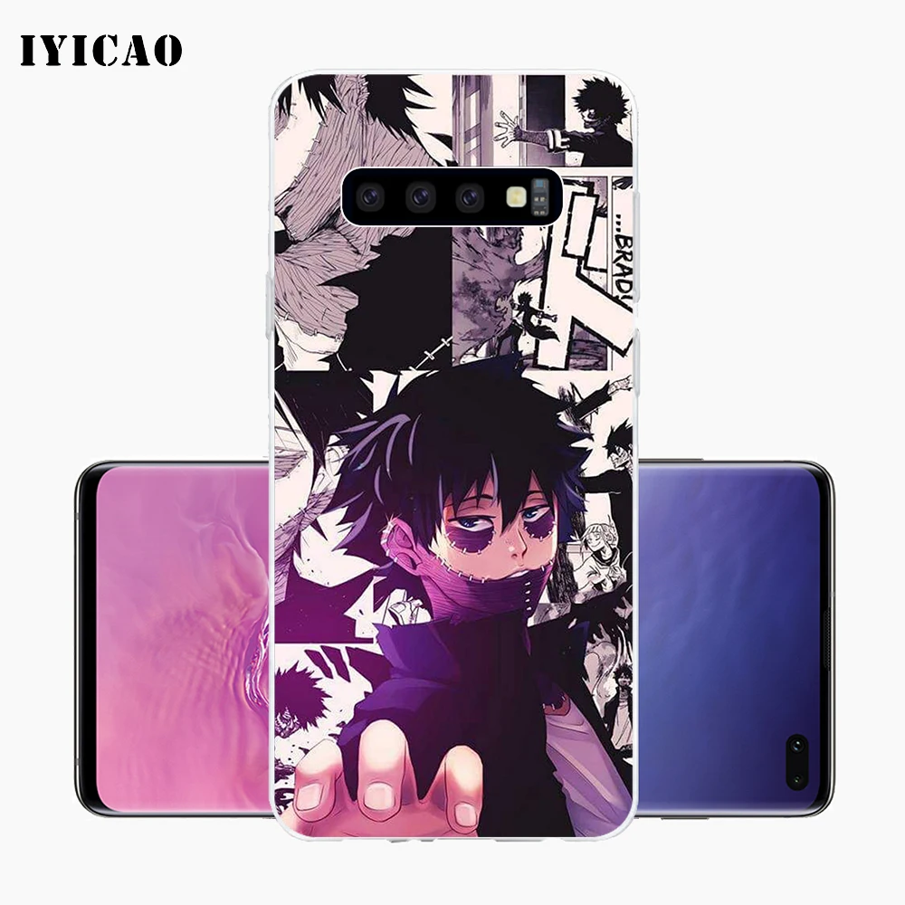 IYICAO аниме My Hero academic Мягкий силиконовый чехол для телефона Samsung Galaxy S10e S10 S9 S8 Plus S7 Edge