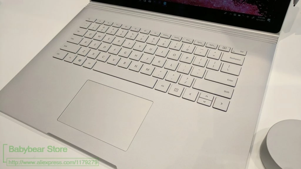 2018 моющийся прозрачный ТПУ для Microsoft Surface Book 2 15 дюйм чехол клавиатуры