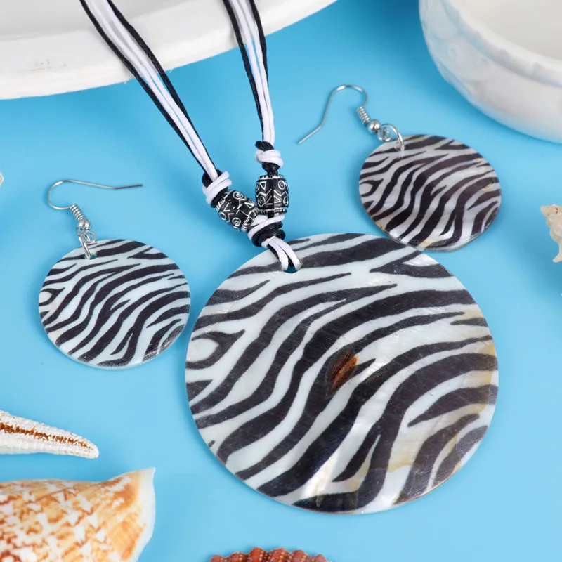 ZOSHI модные брендовые ювелирные изделия из натуральной ракушки женское ожерелье