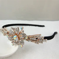 12pcs new crystal vintage style wedding side tiara rhinestone headband hairpin clip hair pins hair accessory