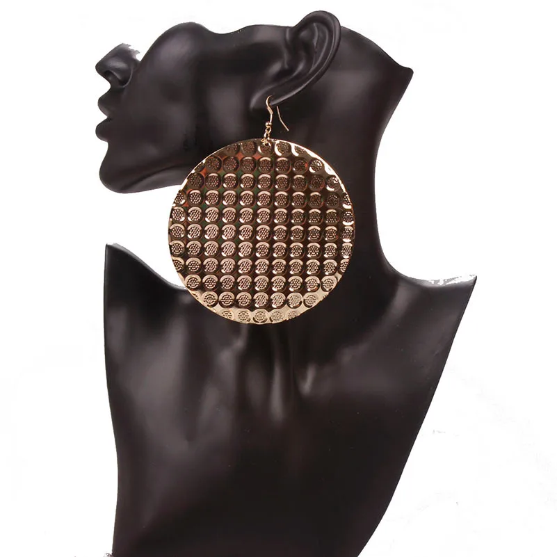 Женские круглые серьги в стиле хип хоп|earrings fashion|big earings fashion jewelrylarge earrings |