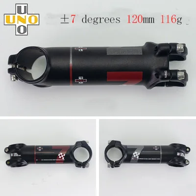 UNO 7 стержень Kalloy Сверхлегкий+-7 17 градусов MTB велосипед Alu 7050 31,8 мм 60 70 мм 80 мм 90 мм 100 110 120 130 мм велосипедный стержень King сплав - Цвет: 7 Degree 120mm