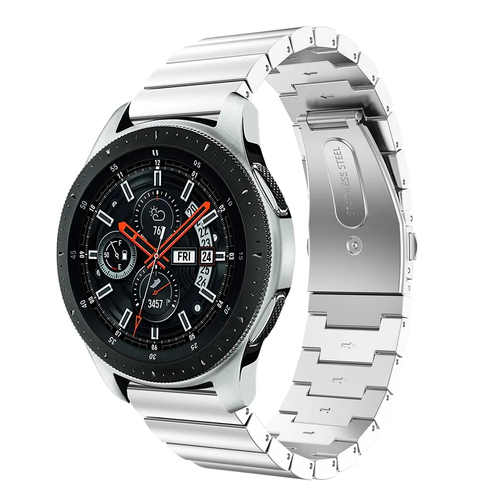 Ремешок из нержавеющей стали для Samsung Galaxy Watch 46 мм металлический браслет Gear S3 Classic