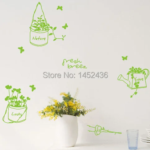 Стеклянные двери и окна оформлены в свежий заливки наклейки на стену