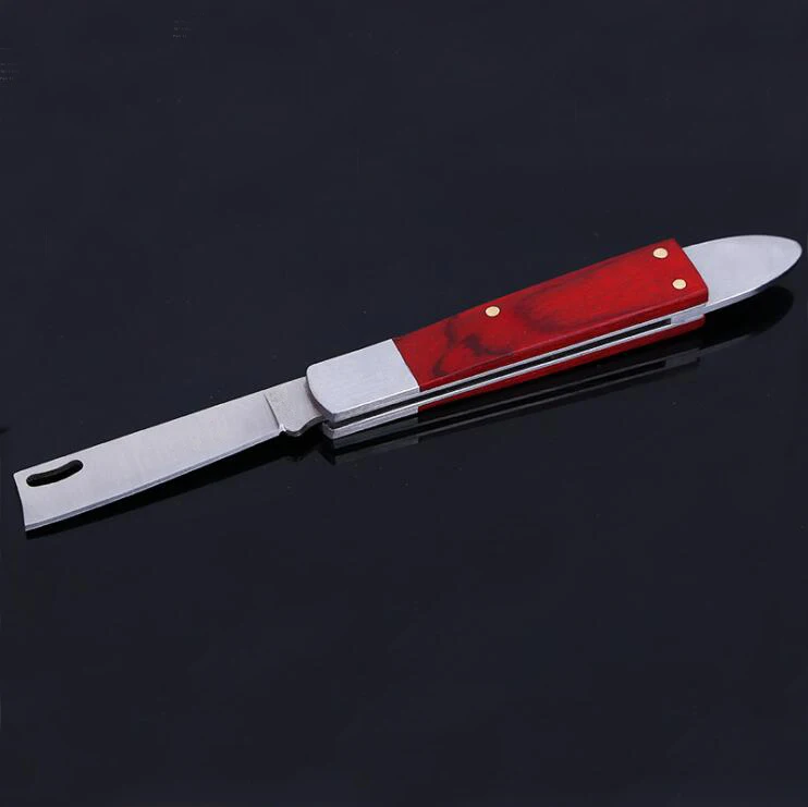 

Нож для обрезки, прививочный нож, профессиональный Деревянный Нож для обучения, прививочный инструмент, прививочный садовый инструмент, бе...