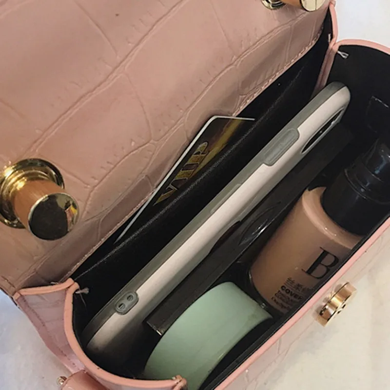 2020 женская сумка с крокодиловым узором дизайнерская через плечо черная вечерняя