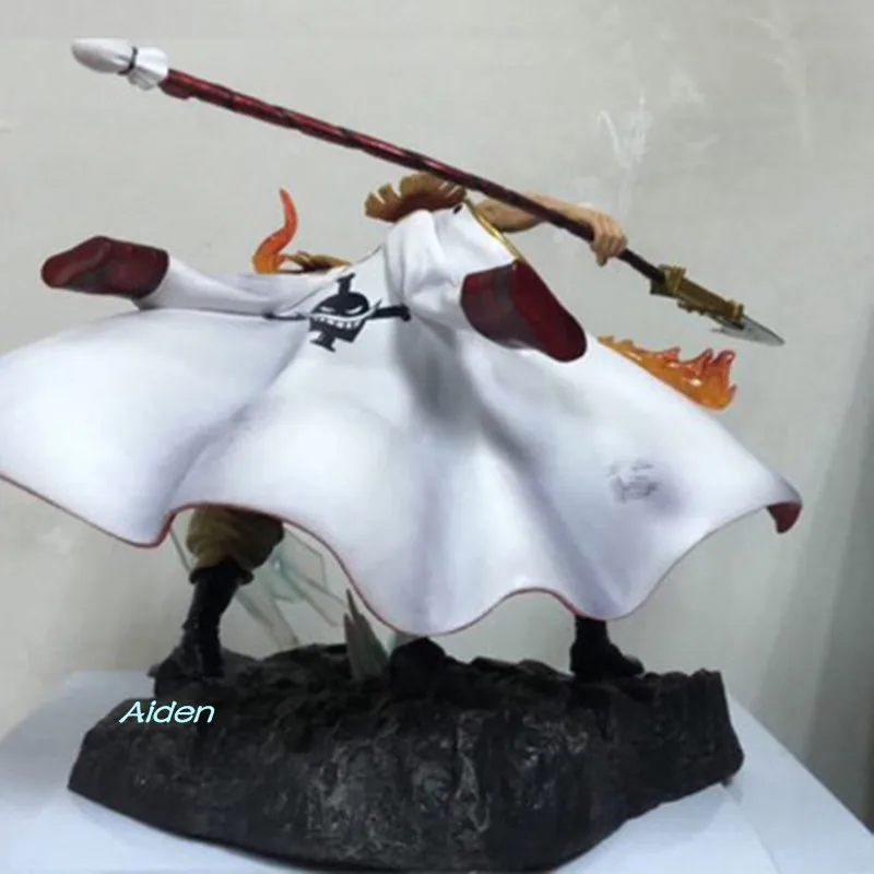 2" Статуя ONE PIECE бюст Белоуса Пираты Карибского моря-Длина портрет Эдвард Ньюгейт анимационная фигурка GK модель Ящик для игрушек 50 см Z1121