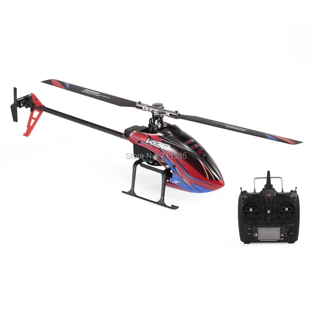 Wltoys XK K130 2 4G 6CH бесщеточный 3D 6G система Flybarless RC вертолет RTF 6 каналов Combo совместим с