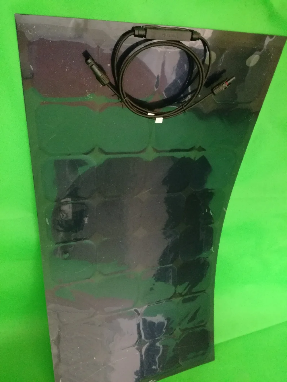 100 Вт 12 В Гибкая Складная солнечная панель без рамки портативная батарея черный