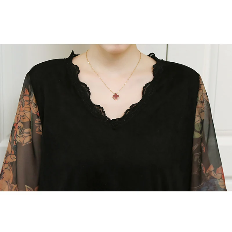 

Plus Size Summer Chiffon mini Dress 2019 Boho Style Lace Beach Dresses long Sleeve V-neck A-line Party Dress Sundress Vestidos