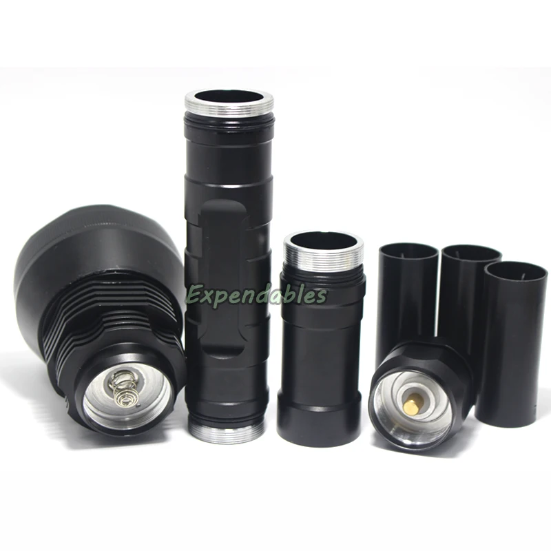 Comprar Potente Linterna LED De 8000LM, 15 * T6, Superbrillante, Caza, Táctica, Iluminación, Lámpara, Batería 26650 Y Cargador