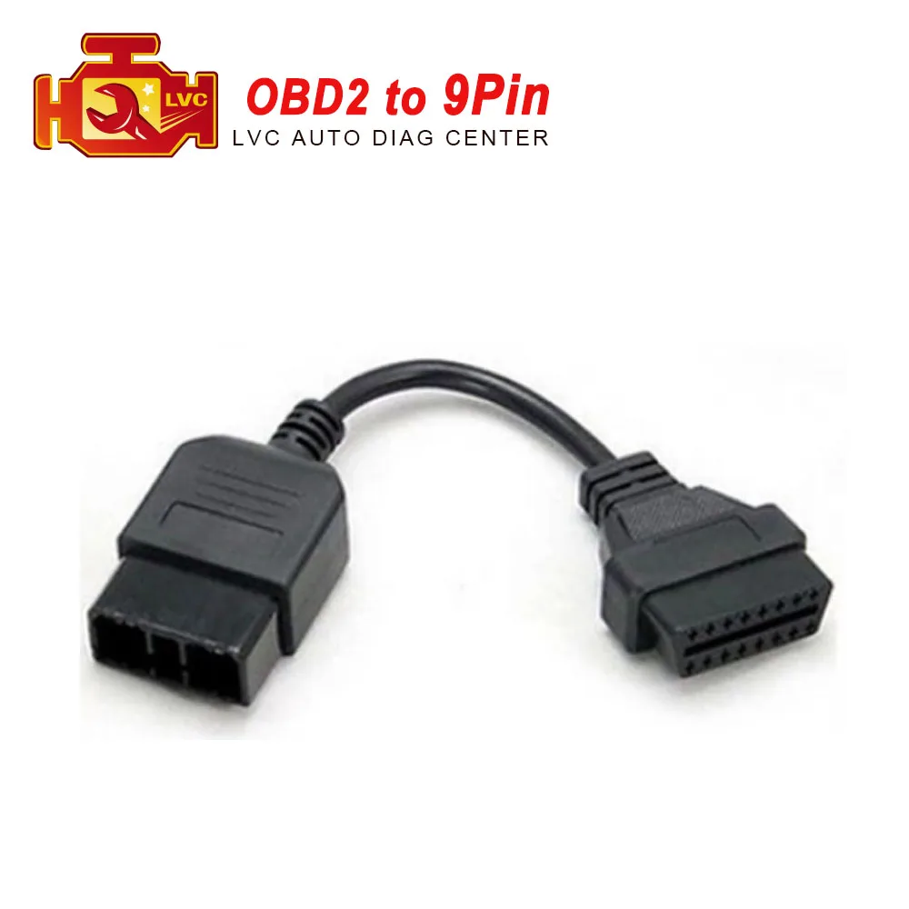 9-контактный кабель OBD1 Для Subaru 16-контактный диагностический интерфейс obd2