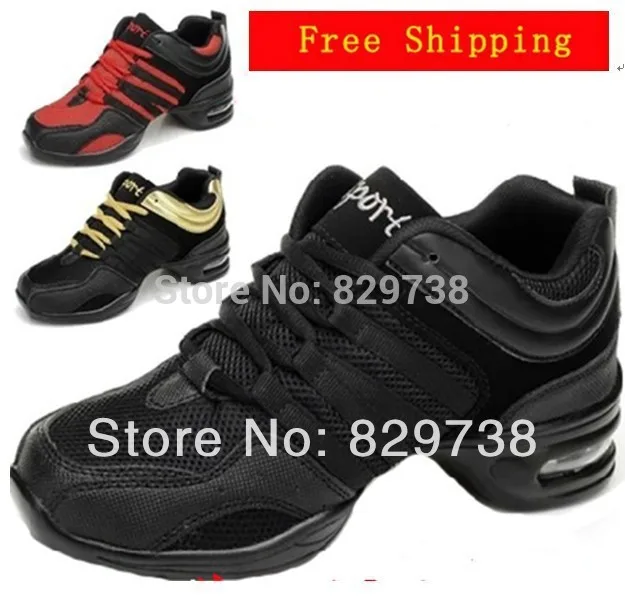 New 2014 Dance shoes women Jazz Hip Hop Shoes latin salsa sneakers for woman size 41 42 big dance | Спорт и развлечения