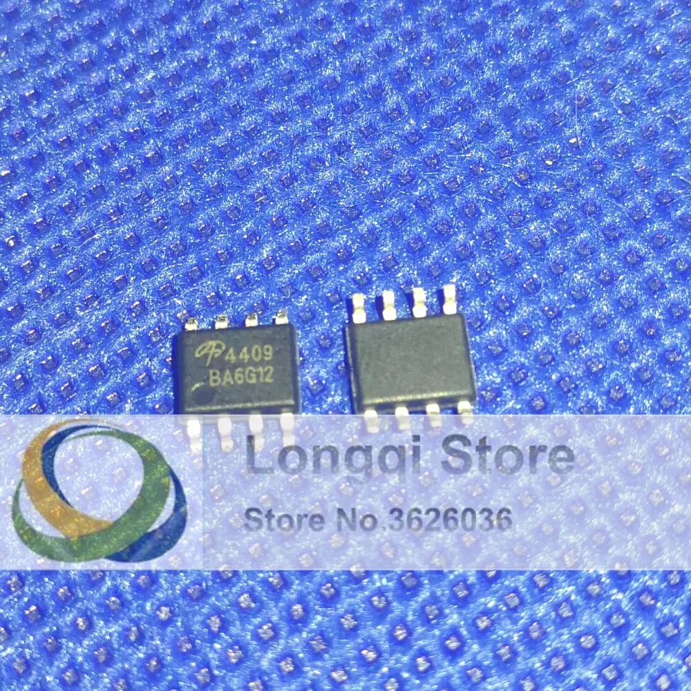 10 шт. AO4409A AO4409 4409 SOIC-8 соп-8 P-Channel улучшенный режим полевой эффект транзистор PNP 15A 30В