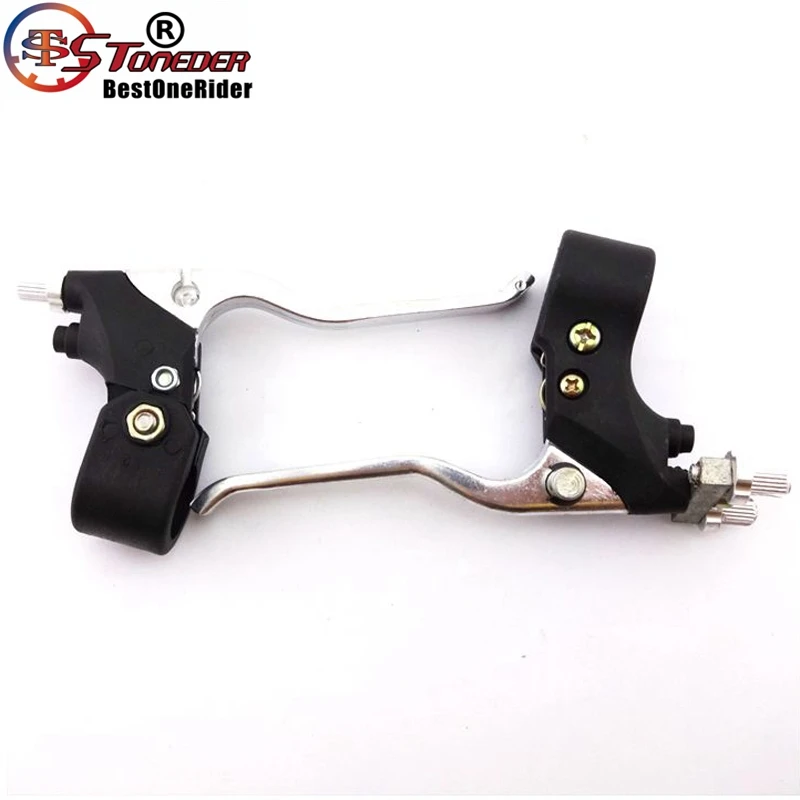 STONEDER 7/8 ''правые двойные левые тормозные рычаги Minimoto для 47cc 49cc карманного
