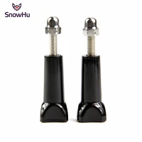 snowhu 2pcs screw long converter mount factory whole sell price for sony aee go pro hero 9 8 7 6 5 yi 4k accessories camera gp08