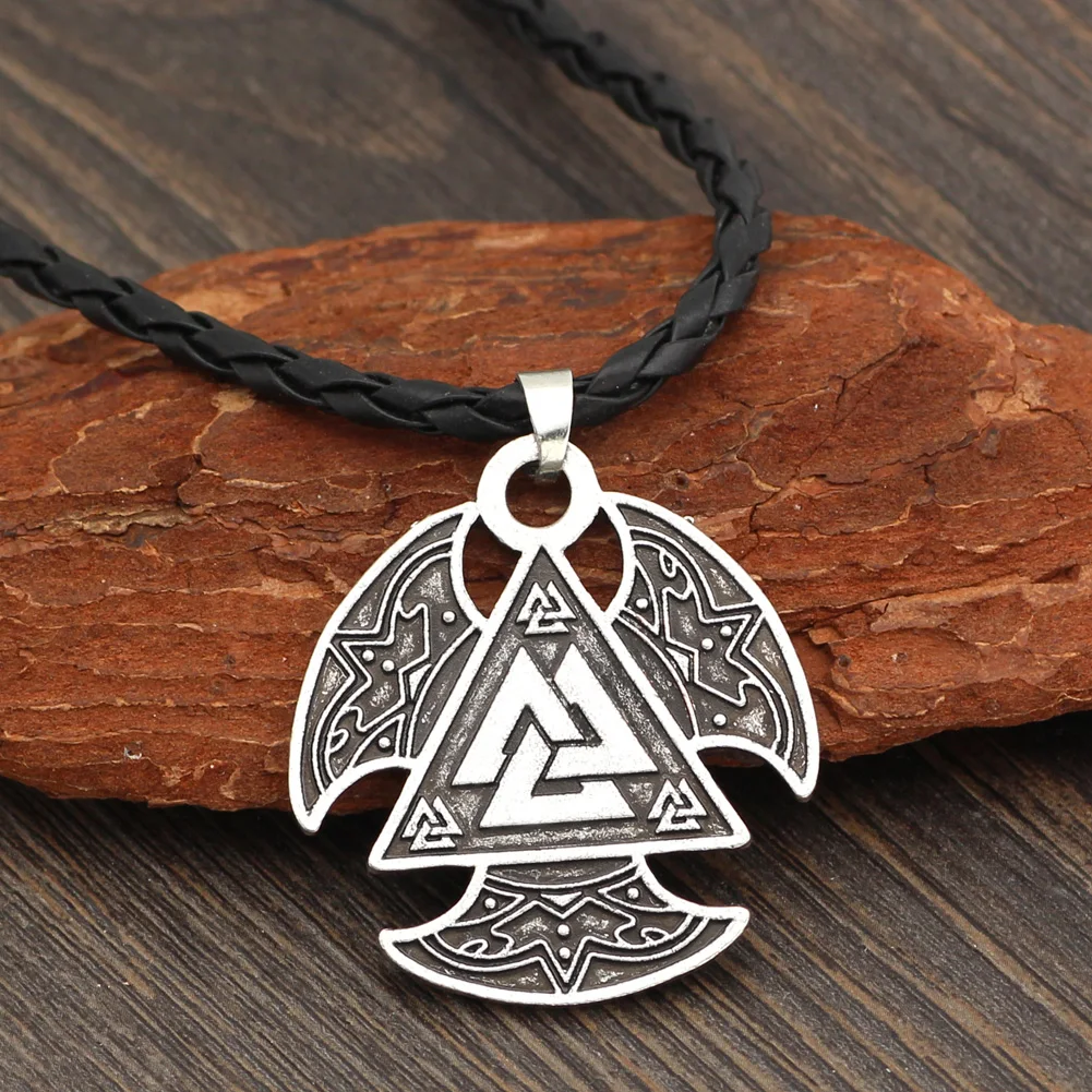Мужской норвежский викинг vegvisir компас символ Одина талисман подвеска ожерелье с
