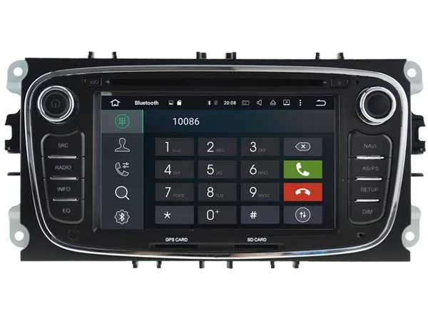 Для FORD MONDEO FOCUS GALAXY S-MAX Android 8 0 автомобильный dvd-плеер Восьмиядерный (8 ядер) 4G RAM 1080P 32GB