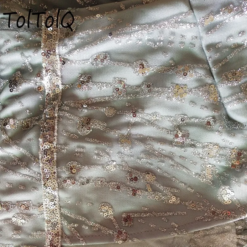 TolTolQ летнее новое платье с v-образным вырезом, кружевное длинное платье с открытой спиной, элегантное платье с блестками, облегающее Клубное вечернее платье vestidos
