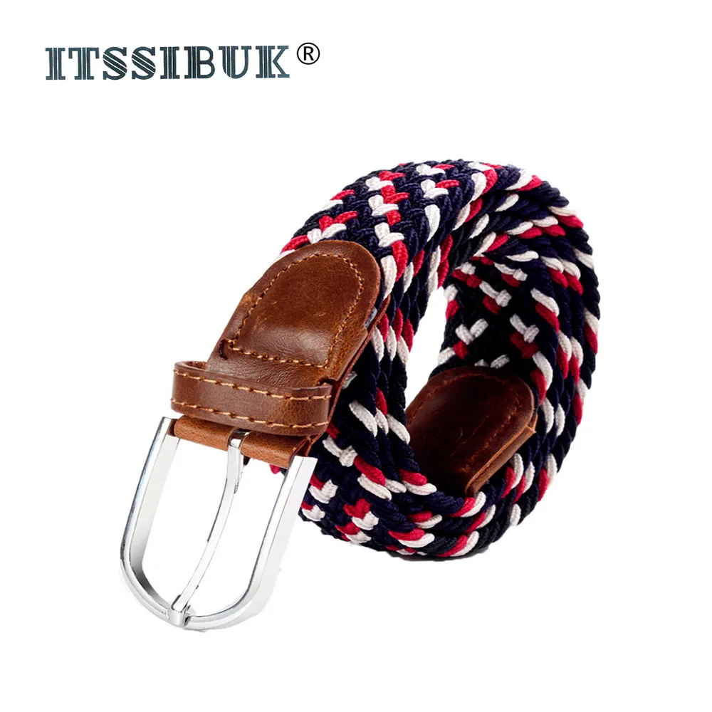 Лидер продаж 2019 года новый модный эластичный пояс ITSSIBUK ярких цветов