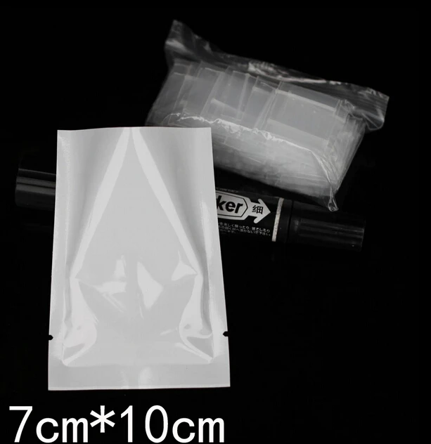 7*10 см теплоизоляция белая алюминиевая фольга открытая верхняя пищевая закуска