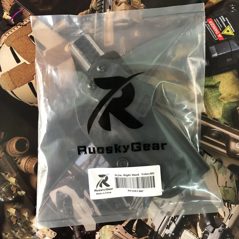 Охотничья кобура Скрытая для переноски правая рука тактическая Kydex внутренний