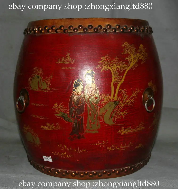 13 &quotстарая китайская народная культура лакированные кожаные Музыкальные