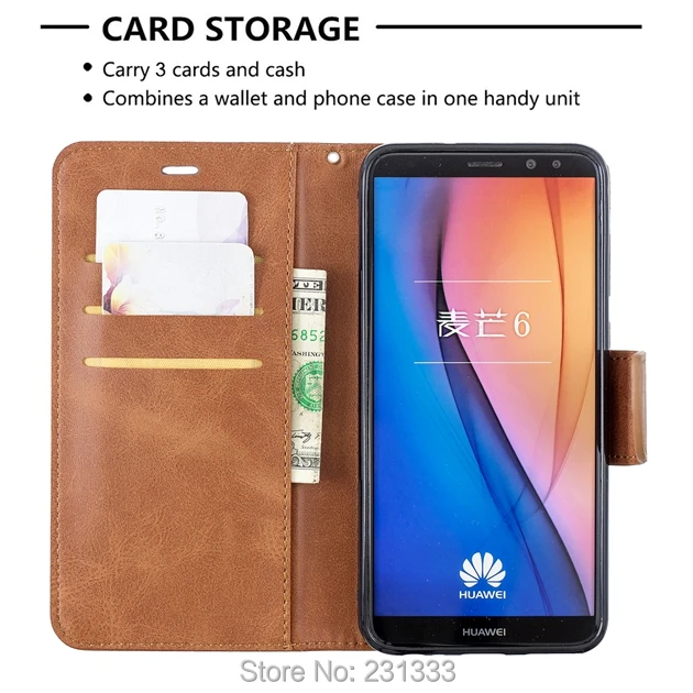 Кожаный чехол кошелек C ku в стиле ретро с овечьим ремешком для Huawei MATE 10 LITE 20 PRO P20 P30 P