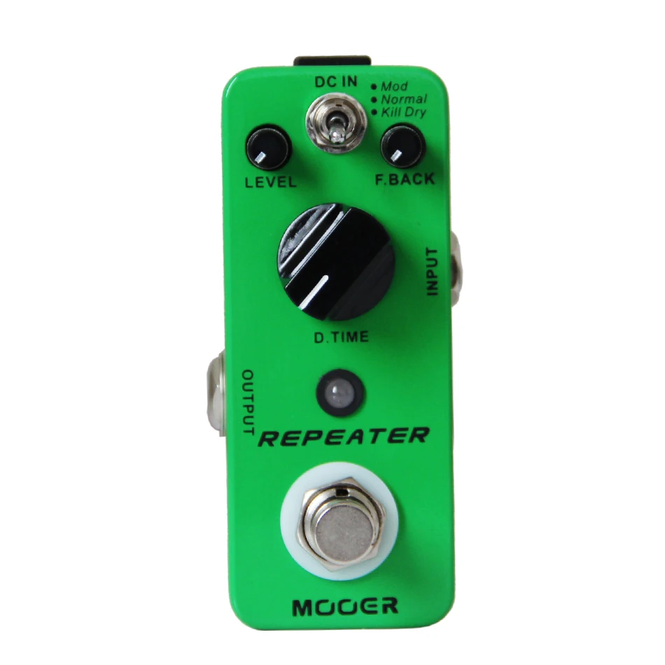 MOOER ретранслятор цифровая педаль задержки 3 режима работы: