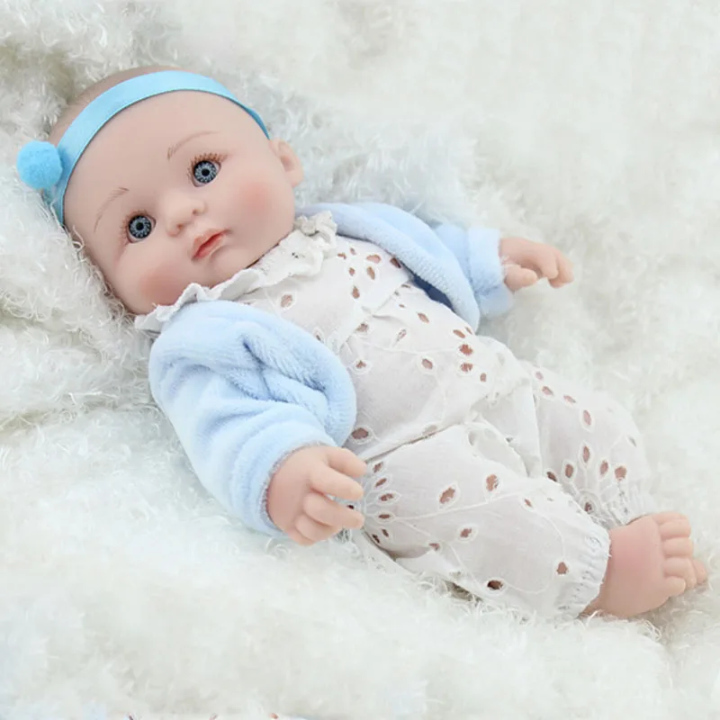 KAYDORA 8 дюймов куклы Reborn Младенцы полностью силиконовые виниловые украшения для
