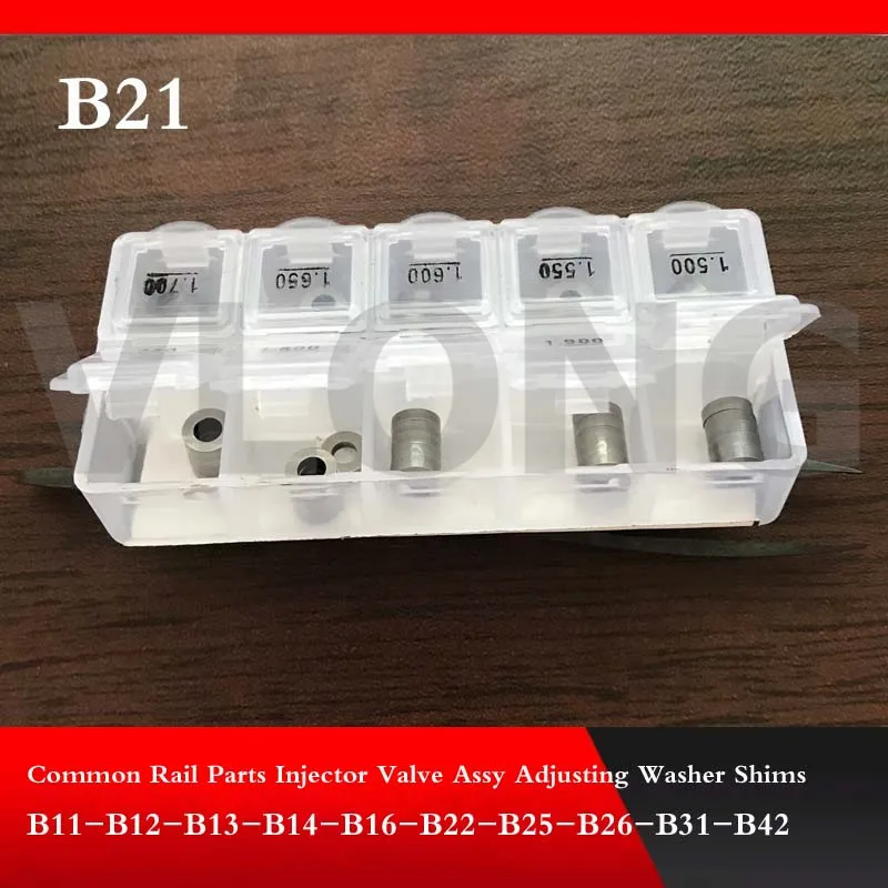 B21 Common Rail Инжектор регулировки прокладка уплотнительная шайба 50 шт./лот|rail