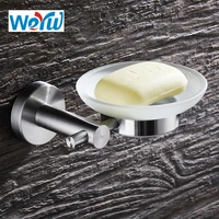 weyuu 304 stainless steel soap dish brushed nickel soap basket holder wall mounted soap basket holder bathroom accessories