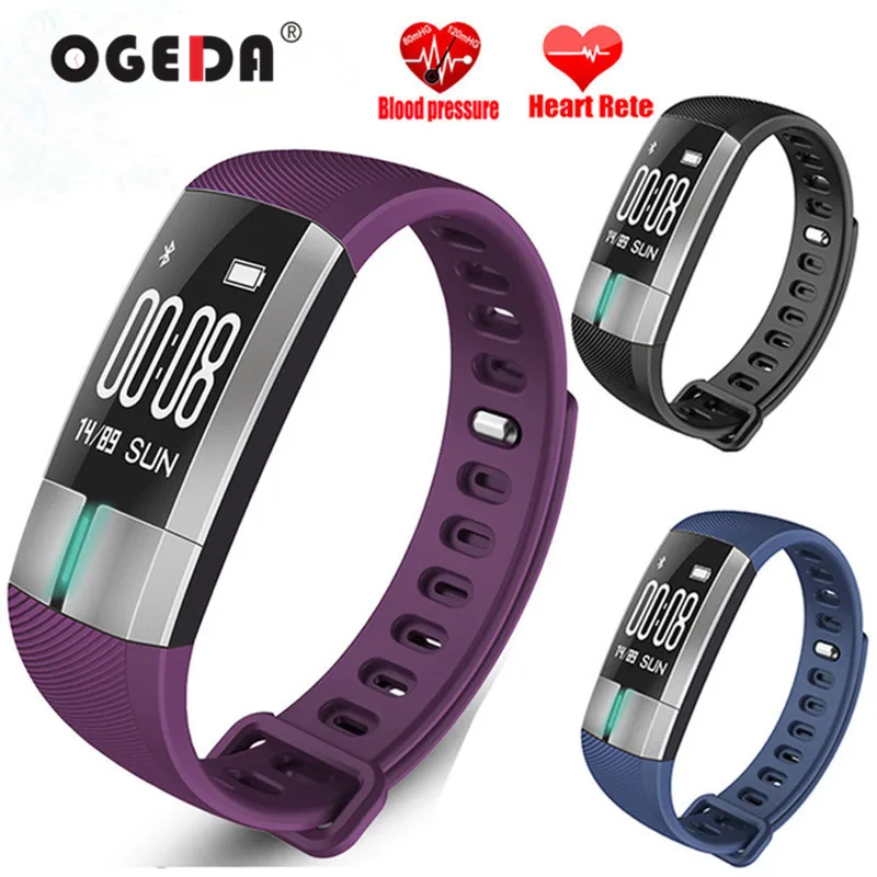 OGEDA PPG + ECG монитор сердечного ритма умные браслеты G20 умный Браслет для измерения