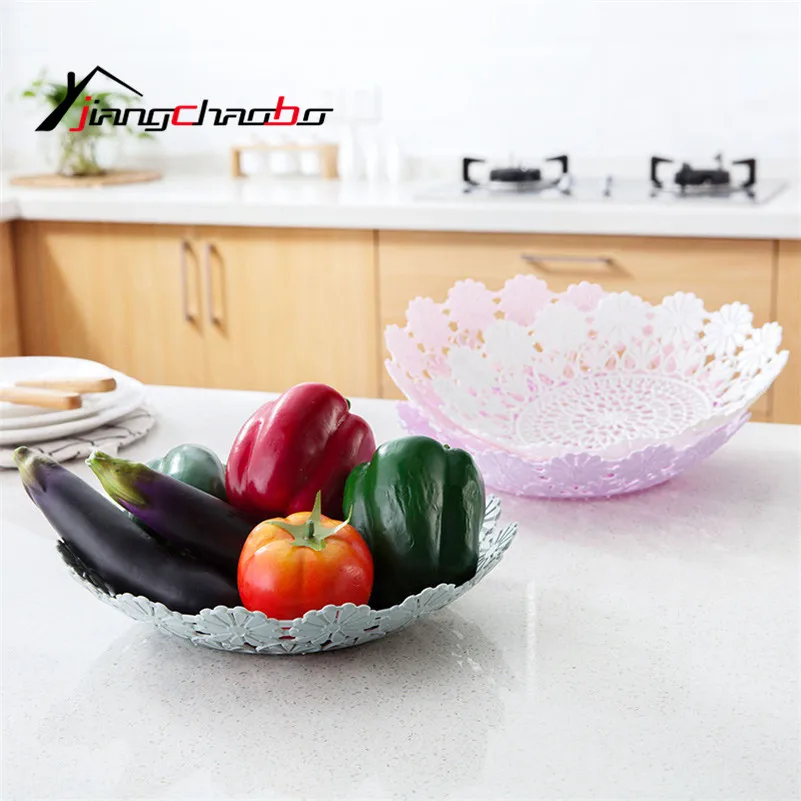 1 шт. блюдо тарелка Закусочная лоток Фруктовая пластины поднос Мода полым из