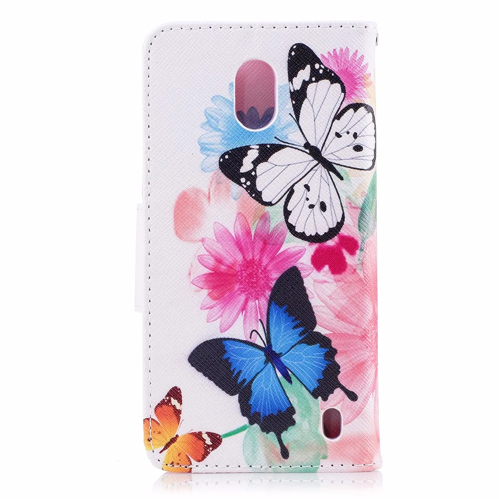 Чехол-кошелек для fundas Nokia 2 Nokia2 чехол coque 3 5 6 8 + держатель карт |