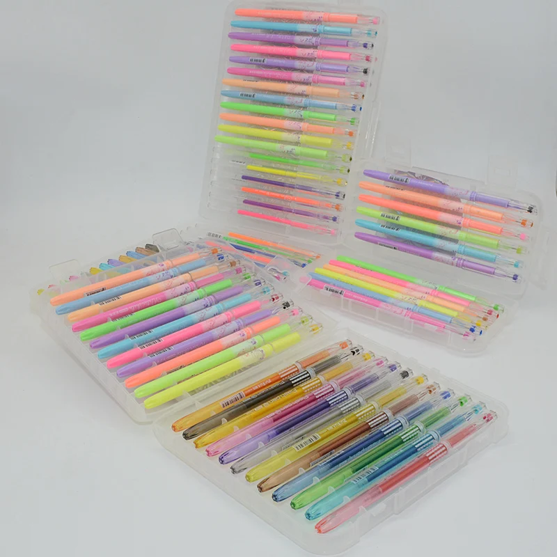 12 24 36 48 ручка Caneta гель Canetas Kalem материал Escolar стационарный Escritorio Papeleria Lapices Boligrafos Criativa Pennen