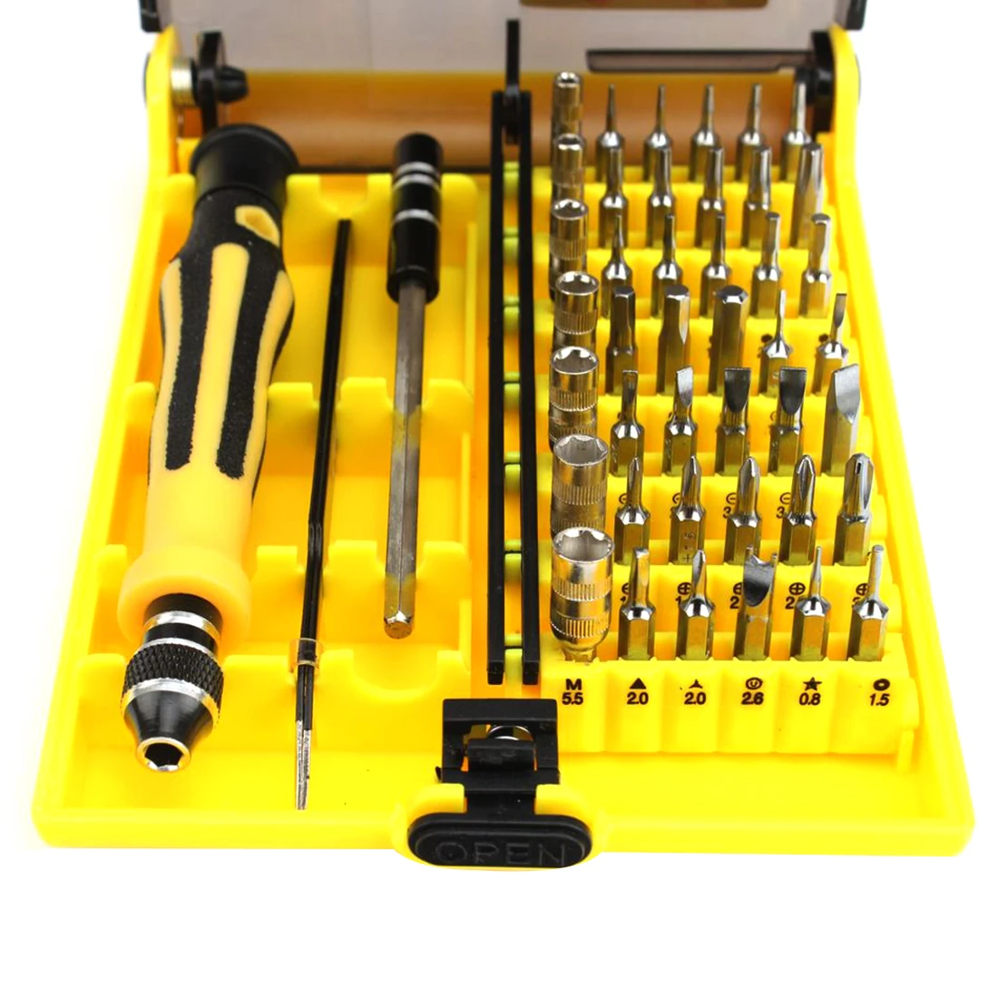 

Hot 45 in 1 Professional Torx Screwdriver Set Precision For Watch Computer for iPhone Samsung Smart Phone Repair Dismantle Tools
