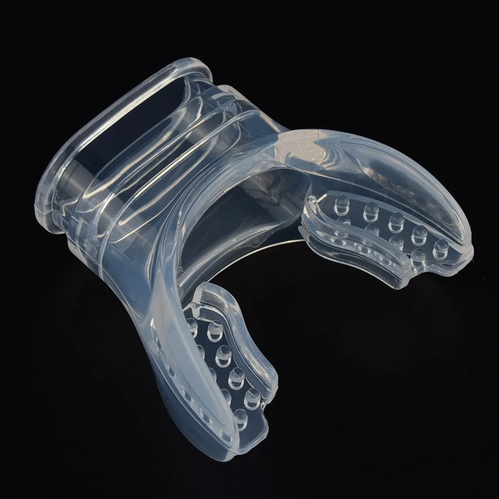 

Scuba Diving Snorkel Breathing Tube Sillicone Swimming Snorkeling Pool Equipment Water Close Mouth Transparent