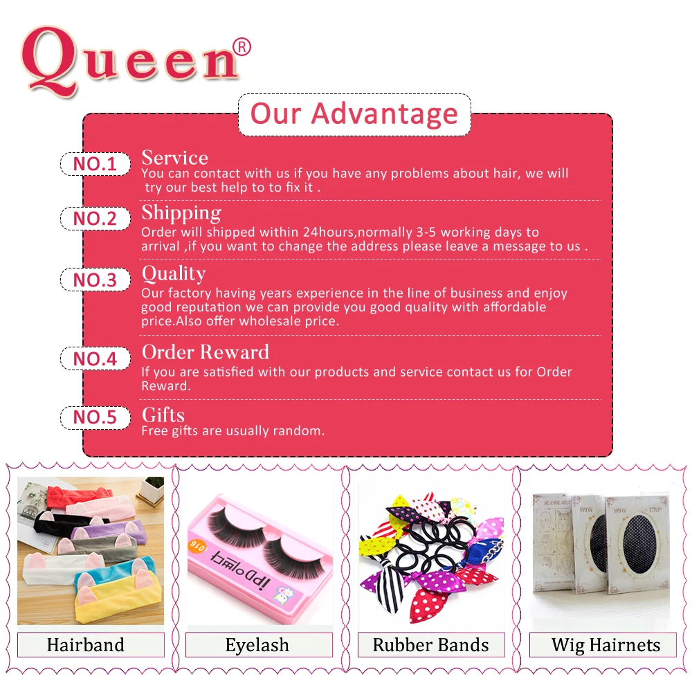 Товары Queen Hair бразильские волосы волнистые 4 пряди наращивания 100% человеческие Remy