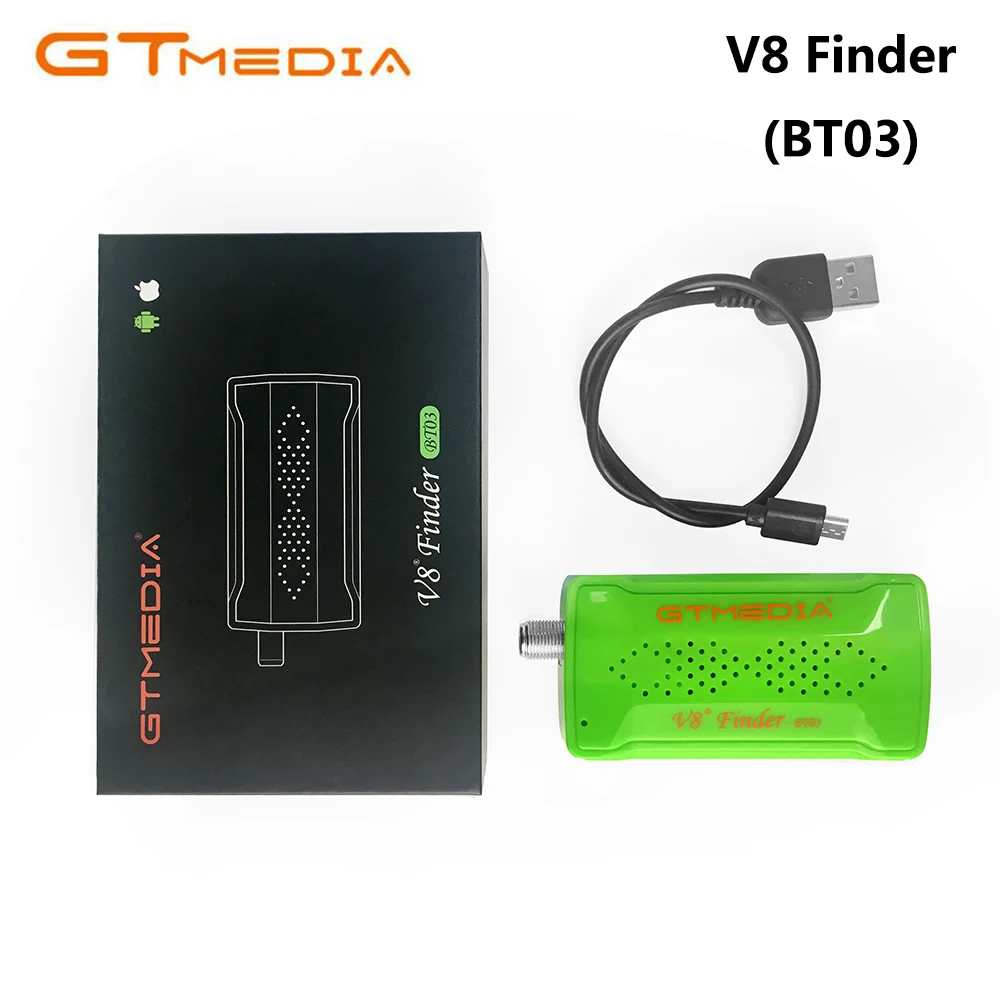GTMEDIA V8 Finder BT03 Mini Satfinder Bluetooth DVB S2 спутниковый Meter с Android System App Upgrade от Freesat BT01|satellite