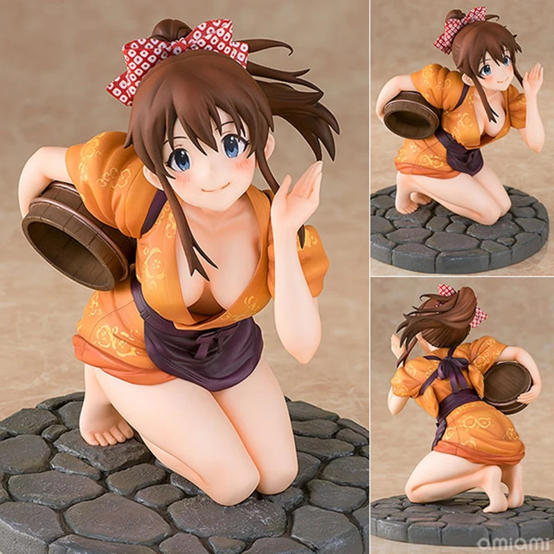 Anime Sexy Figure The Idolmaster Million Live Minako Satake 1/8 Scale Painted PVC Action Collection Model Toys Doll 13CM |