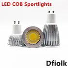 Новый светодиодный прожектор высокой мощности Lampada Led MR16 GU10 COB 6 Вт 9 Вт 12 Вт с регулируемой яркостью, Теплый Холодный белый MR 16 12 В, лампа GU 10 220 В