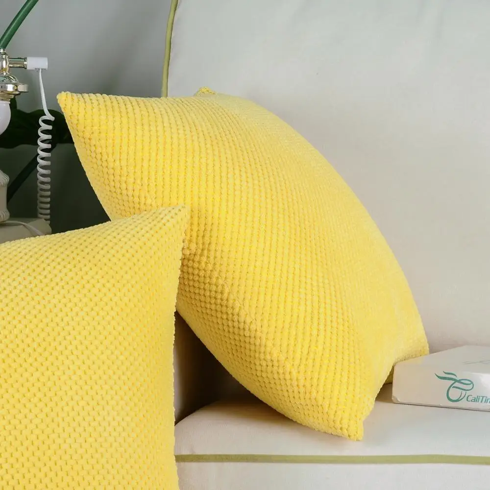 CaliTime упаковка из 2 удобных наволочек для дивана-кровати удобные мягкие